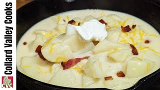 10 Minute Potato Soup  Old Fashioned Potato Soup Recipe from Scratch [upl. by Morty]