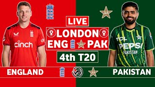 Pakistan vs England 4th T20I Live  PAK vs ENG 4th T20I Live Scores amp Commentary  Pakistan Innings [upl. by Haididej]