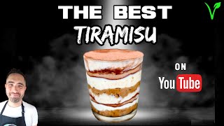 The Best Vegan Tiramisu Recipe on Youtube EASY using Silken Tofu [upl. by Noevart]