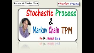 Lecture 1 Stochastic process and Markov Chain Model  Transition Probability Matrix TPM [upl. by Bina]