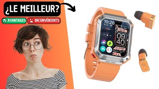 Meilleur Montre connectée T93 avec écouteurs pour homme  Aliexpress [upl. by Samohtnhoj594]