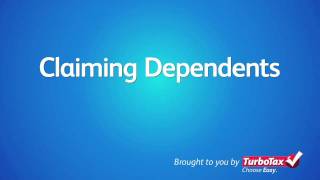 Claiming Dependents on Your 2011 Tax Return  TurboTax Tax Tip Video [upl. by Malilliw]