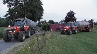 MF injecting slurry [upl. by Tollmann]