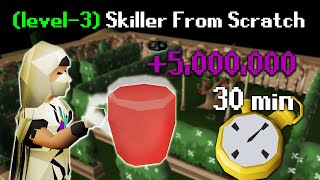 Thieving is SO EASY in 2024  OSRS Level 3 Skiller From Scratch 20 [upl. by Dunseath]