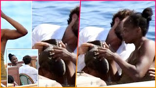 Venus Williams fuels romance rumors with Andrea Preti as she cruises the Amalfi Coast with [upl. by Anivek322]