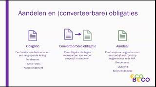 Converteerbare obligaties  Bedrijfseconomie VWO [upl. by Nnaj]