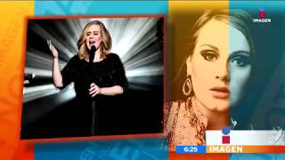 ¿Adele se despide de los conciertos  Imagen Noticias con Francisco Zea [upl. by Eneryt]