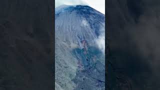 Slopes of Pacaya volcano  hike on the very rim full of smoke Guatemala [upl. by Chong592]