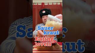 Sauerkraut Eating Levels sauerkraut crazyrussiandad russia russian soviet sovietunion ussr [upl. by Vivie]