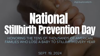 National Stillbirth Prevention Day 2024 [upl. by Ardnasyl]