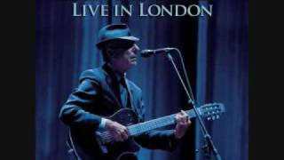 Leonard Cohen Recitation with NL from Live in London [upl. by Ennoira]