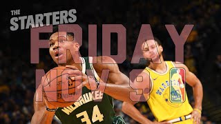 NBA Daily Show Nov 9  The Starters [upl. by Huesman]