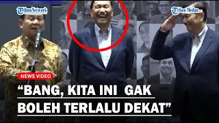 DIPANGGIL GAJAH Prabowo Buat Luhut Ngakak Sampai Hormat  Bang Gak Boleh terlalu Dekat [upl. by Auj]