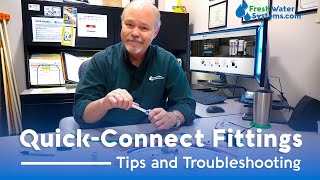 How to Fix Leaking QuickConnect Fittings [upl. by Beata]