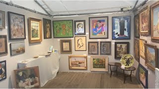 Salon des Antiquaires Foire SaintSulpice 2021 من بين اهم المعارض بباريس [upl. by Edlin115]