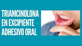 Excipiente Adhesivo Oral para Aftas Liquen y Mucositis [upl. by Ylrehc82]