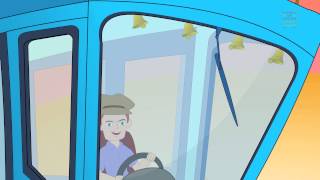 Wheels On The Bus Nursery Rhyme For Children [upl. by Nivaj]