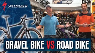 Gravel Bike vs Road Bike  Specialized Gravel Bike Review 2024 [upl. by Nonnahsed459]