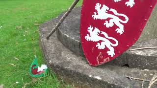 The poignant Llywelyn ap Gruffudd 12231282 memorial and well at Cilmeri Powys CymruWales [upl. by Elleryt]