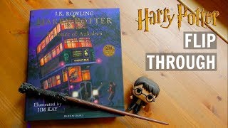 Harry Potter and the Prisoner of Azkaban Illustrated Edition  Flip Through [upl. by Ynehpets]