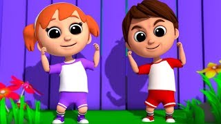 Head Shoulders Knees And Toes  Nursery Rhymes  Kids Songs  Baby Videos [upl. by River]