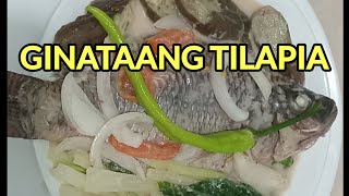 GINATAANG TILAPIA RECIPE [upl. by Nooj]