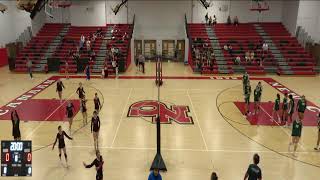 New Canaan High vs Norwalk High School Girls Varsity Volleyball [upl. by Xyla]