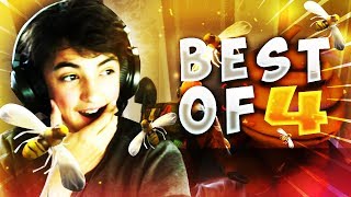 JAI TROUVÉ LA RUCHE SUR FORTNITE  BEST OF 4 ⚔️FORTNITE⚔️ [upl. by Strickman]