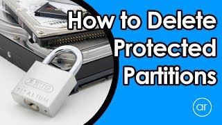 How to Delete the Undeletable using Diskpart Disk Partition in Windows 10 [upl. by Natividad886]