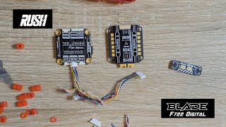 FPV RUSHFPV Stack BLADE F722  SUPER Edition 60A 36S 96Khz [upl. by Anertak]