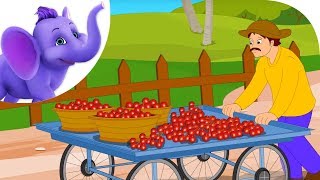 Cherry Ripe  Nursery Rhyme with Lyrics amp Sing Along [upl. by Marelya]