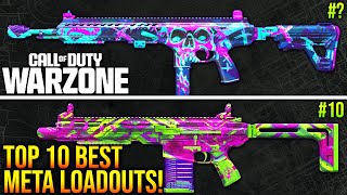 WARZONE New TOP 10 BEST META LOADOUTS Ranked WARZONE Best Weapons [upl. by Reagen]