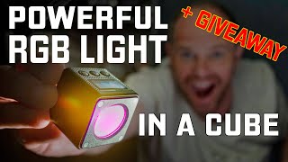 Ulanzi L2 RGB COB Video Light Review  Small Bright amp Colourful in a cube [upl. by Pease233]