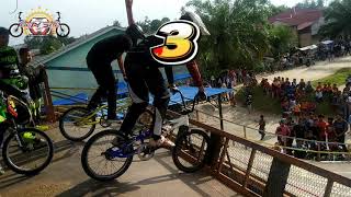 DUEL MAUT BMX CROSS DI SIRKUIT PUTRA ASAHAN KISARAN  BALAP ONTHEL  BALAP SEPEDA BMX  PAKAM [upl. by Kallman]