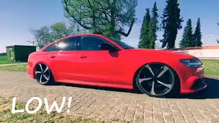 Audi A6 S6 RS6 A7 S7 RS7 A8 S8  AirSuspensionLoweringModul LuftfahrwerkTieferlegungsmodul  APP [upl. by Anayaran]