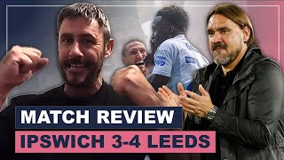 Farke MAN MANAGEMENT MASTERCLASS as Leeds beat Ipswich 34  Jack post match reaction [upl. by Enelkcaj]