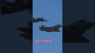 US Navy Heritage F8F Bearcat amp F35 Lightnings [upl. by Ingamar]