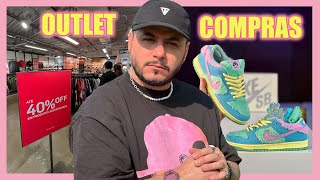 OUTLET COMPRAS e RECEBIDOS  VLOG THE VICT [upl. by Maleeny667]