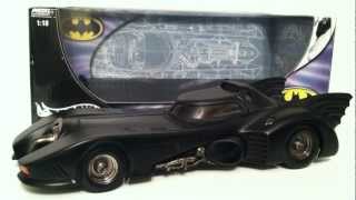 1989 Batmobile Review  Diecast Metal 118 Scale [upl. by Hogarth]