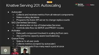 Knative back stage How autoscaler actually works  DevNation Day 2020 [upl. by Hardie]