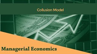 PriceOutput Determination in a Cartel  Collusion Model [upl. by Joung]