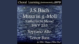 KyrieJSBach BWV235 Tenor [upl. by Fondea]