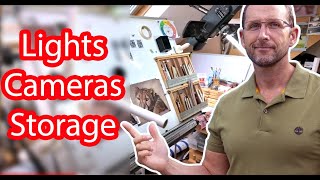 Practical Art Studio Tour – A REAL Functional Studio that works  Artist Jason Morgan [upl. by Esidnak221]