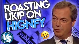 Roasting UKIP amp Nigel Farage  Have I Got News For You [upl. by Hares]