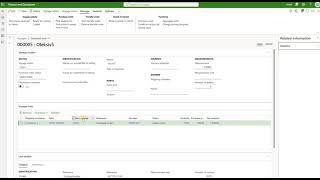 Landed Cost Module in D365 SCM Part 1 Goods In Transit [upl. by Leandre]