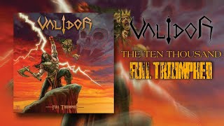 Validor  The Ten Thousand Official lyric Video [upl. by Burnie]