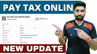 Income tax payment online ePay Tax 202425  How to pay income tax online on new efiling portal [upl. by Nave753]