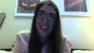 My First Video The Emmys  Mayim Bialik [upl. by Novah]