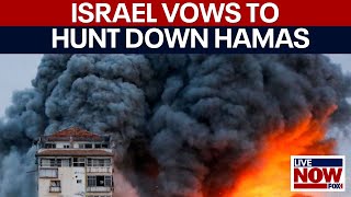 IsraelHamas war Israel vows to hunt down every Hamas member  LiveNOW from FOX [upl. by Rein]