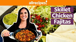 How to Make Chicken Fajitas  Get Cookin  Allrecipes [upl. by Etteragram]